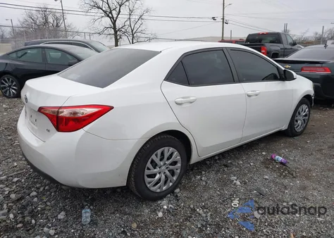 2018 Toyota Corolla Le из США, поврежденный, VIN 5YFBURHE5JP755752